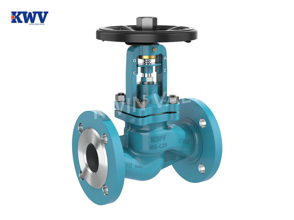 DIN Bellows Seal Globe Valve